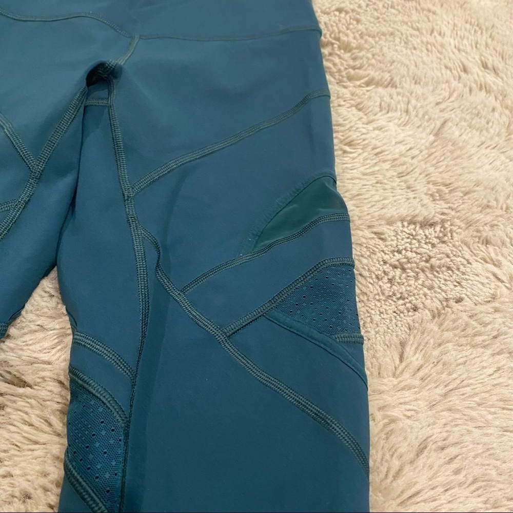 Lululemon  Wunder Under HR Tight MESH Design Luxtreme RYEM Green 4 size - Picture 7 of 8